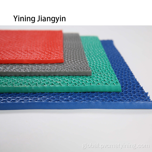 plastic office mat Non Slip Bath Mat Hexagonal Carpet Mat Supplier